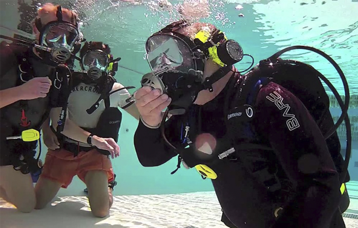 Padi Full Face Mask Divers Specialty